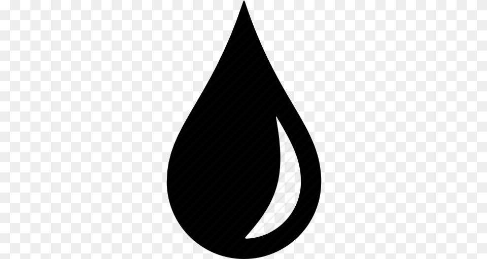 Water Drop Clipart Oil Icon Black Transparent Drop, Droplet, Triangle, Nature, Night Png