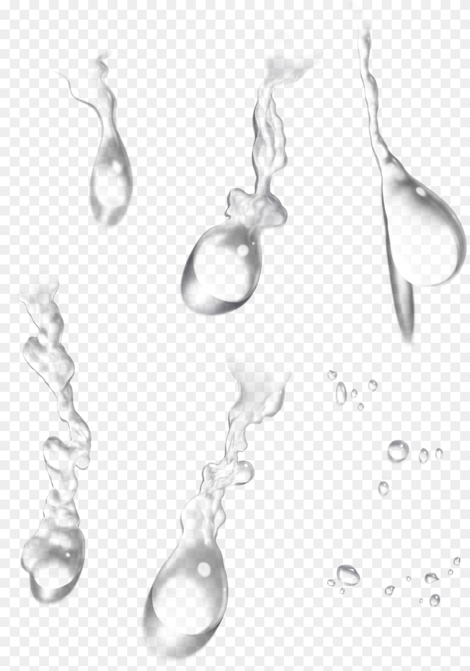 Water Drop On Table, Cutlery, Spoon, Droplet, Adult Free Transparent Png