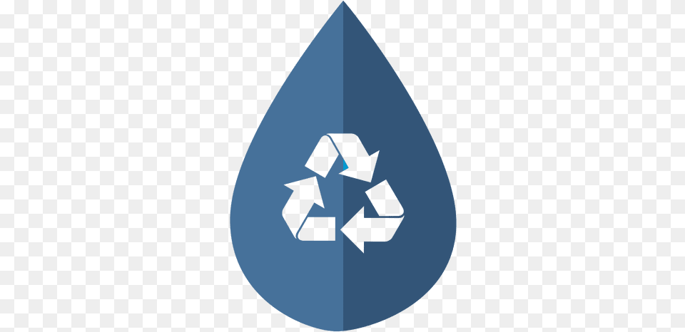 Water Drop Recycling Icon Transparent U0026 Svg Vector File America Recycles Day Logo, Recycling Symbol, Symbol, Disk Free Png Download