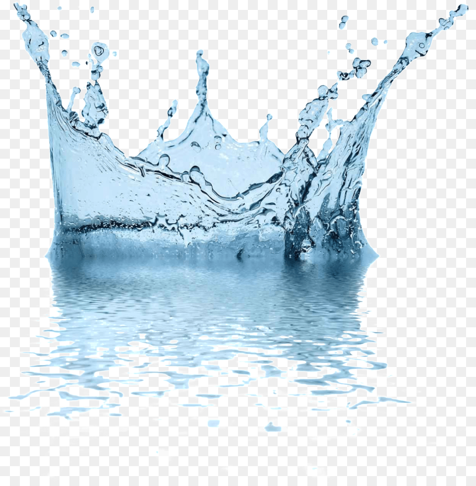 Water Droplet Hd Water Blue Splash, Nature, Outdoors, Ice, Ripple Free Png Download
