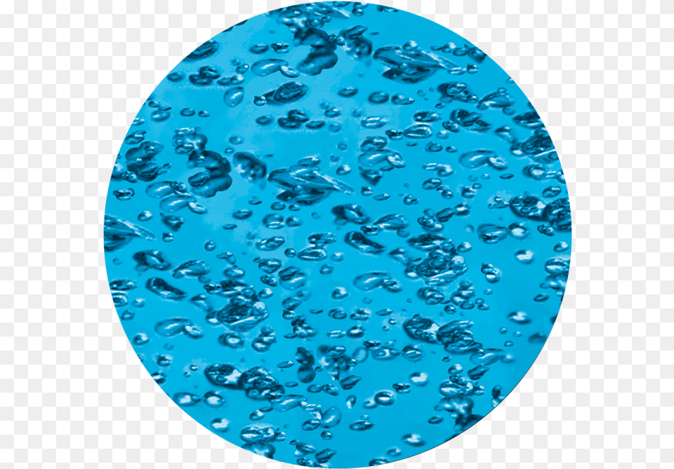 Water Drops Dot, Sphere, Turquoise Png Image