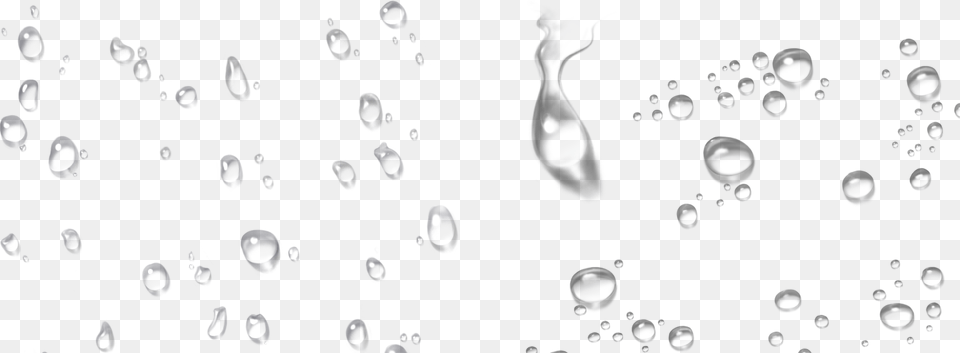 Water Drops Text Free Transparent Png