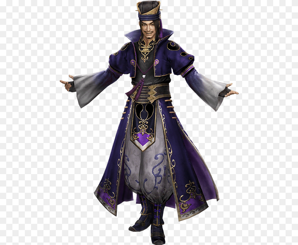 Water Dynasty Warriors Strategist, Clothing, Costume, Person, Adult Free Png