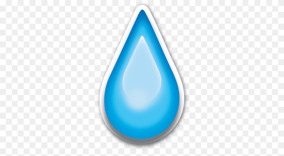 Water Emoji, Triangle, Droplet, Ammunition, Grenade Free Png Download