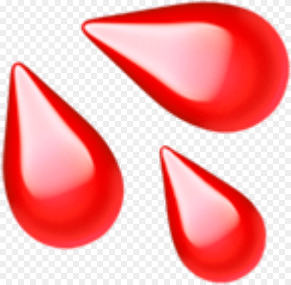 Water Emoji Red Blood Drip Drop Bloody Water Drop Emoji, Lighting Free Transparent Png