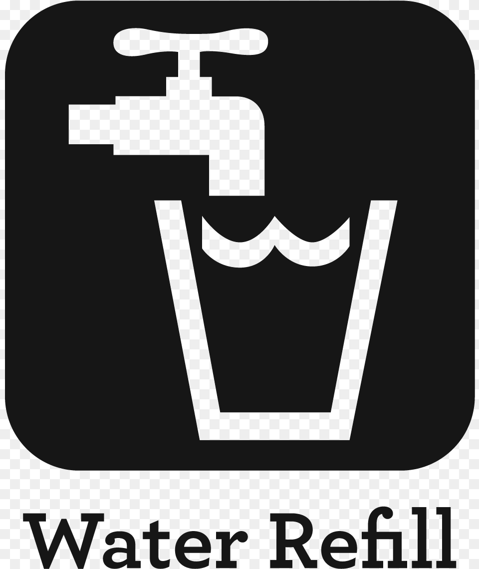 Water Fall Emblem, Logo, Stencil, First Aid Free Png Download