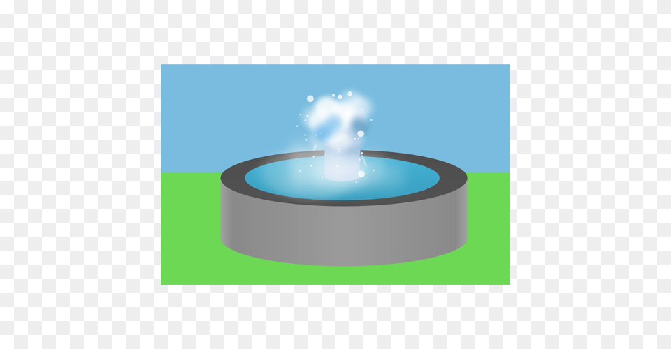 Water Fountain Vector, Disk Free Png Download