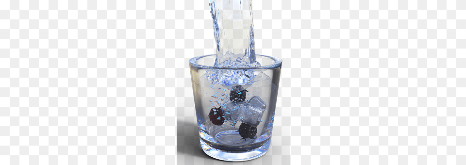 Water Glass Ice, Crystal, Bottle, Shaker Free Transparent Png