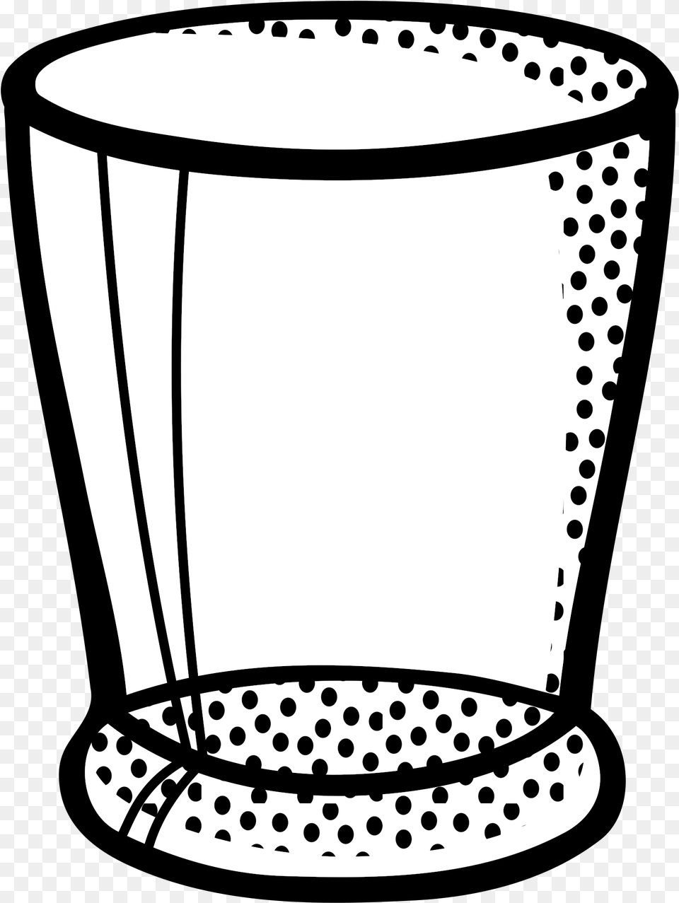 Water Glass Line Art Free Png