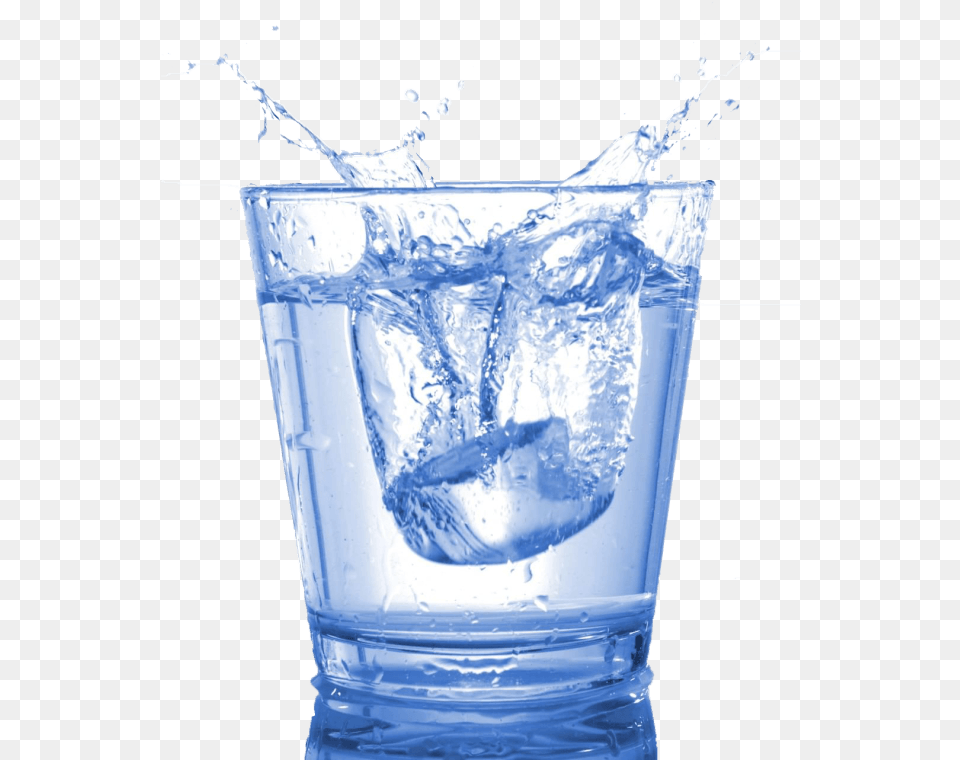 Water Glass Of Clipart Glass Of Cold Water, Beverage, Ice Png