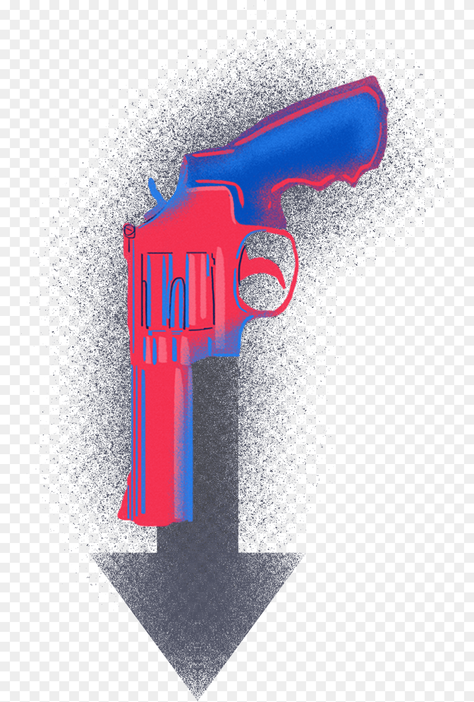 Water Gun, Firearm, Weapon, Toy, Person Png Image