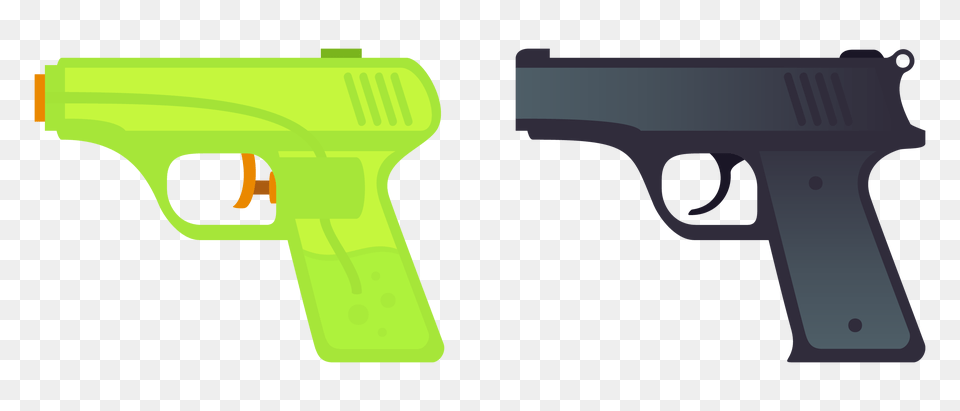 Water Gun Emoji Both Gun Emoji Will Be Available To Handgun, Firearm, Weapon, Appliance, Blow Dryer Png Image