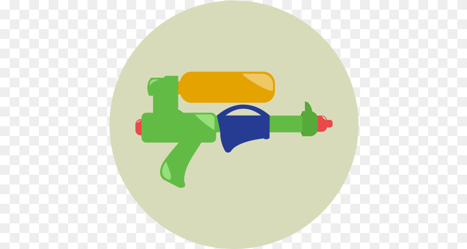 Water Gun Icon Water Gun, Toy, Water Gun, Disk Png Image