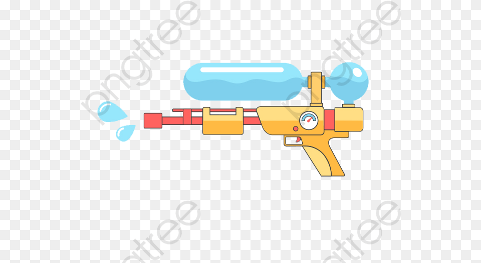 Water Gun Water Clipart Gun Clipart Foreign Creative Trigger, Toy, Water Gun, Dynamite, Weapon Png