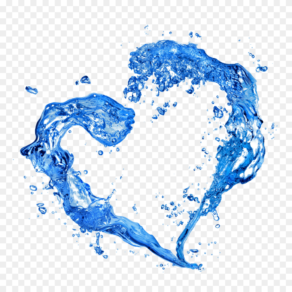 Water Heart, Nature, Outdoors, Sea, Land Free Transparent Png