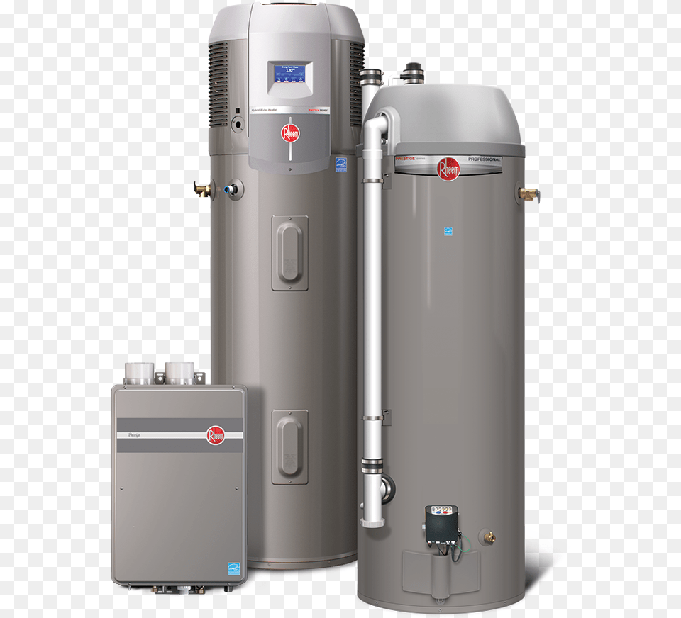 Water Heater Background Image Rheem Pdv40 Standard Power Direct Vent 40gl Gas Water, Appliance, Device, Electrical Device, Bottle Png