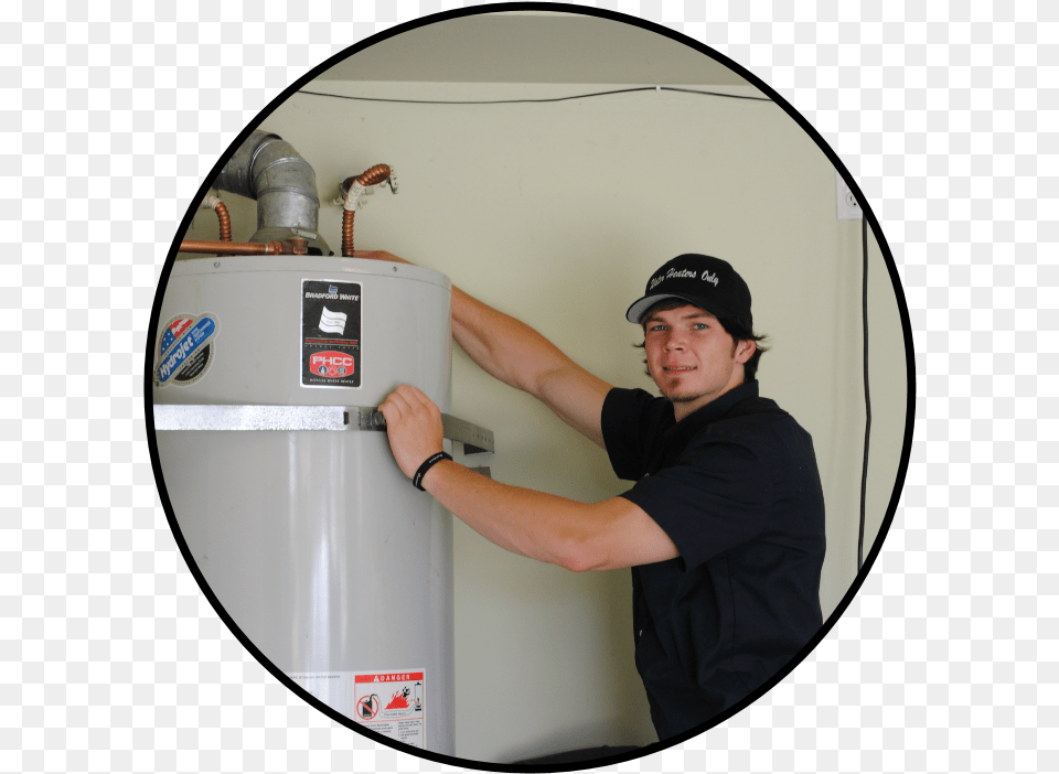 Water Heaters Only Inc Oakland Water Heater Service Arch, Adult, Man, Male, Hat Free Png Download