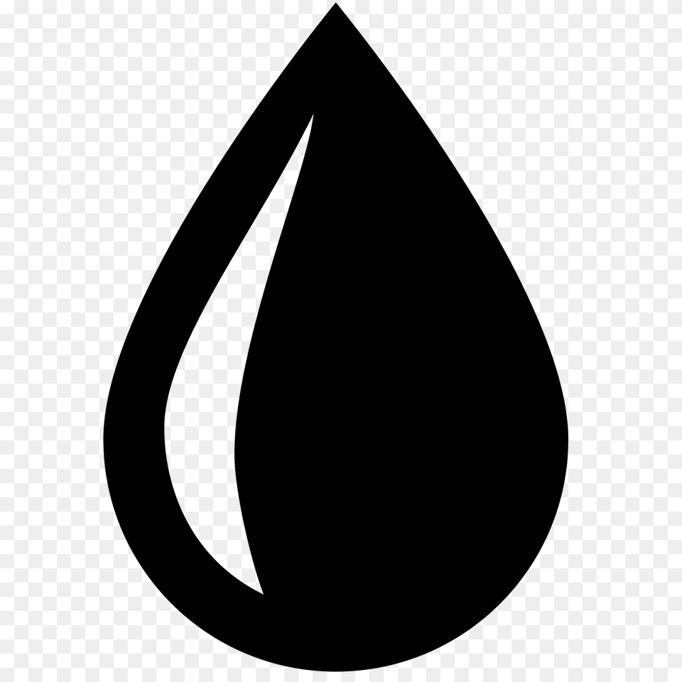 Water Icon, Gray Free Png