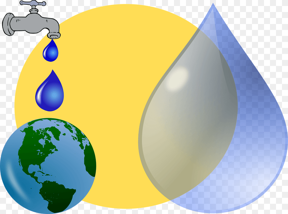 Water Illustration Clipart, Sphere, Droplet, Balloon, Astronomy Png Image