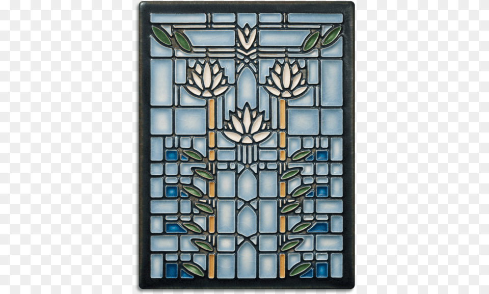 Water Lilies, Art, Stained Glass Free Transparent Png