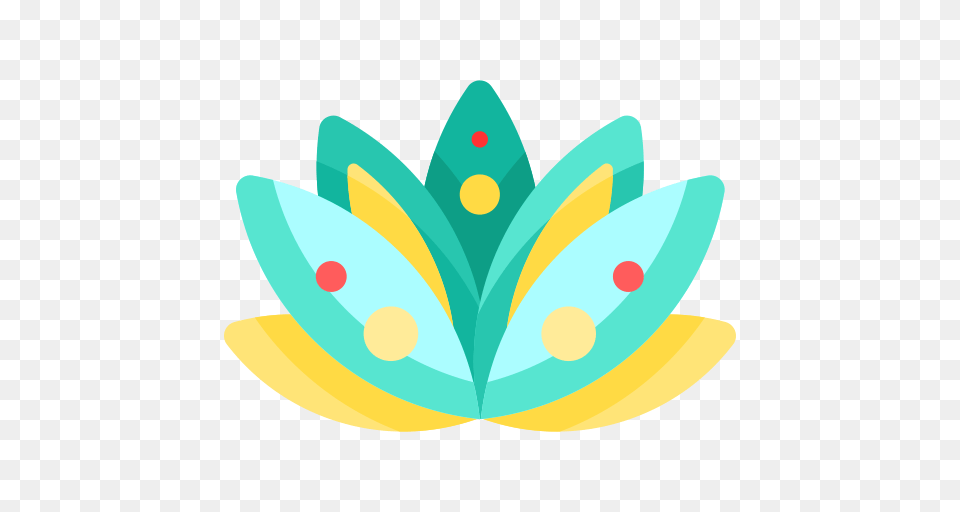 Water Lily Nature Flower Icon With And Vector Format, Art, Graphics, Pattern, Animal Png Image