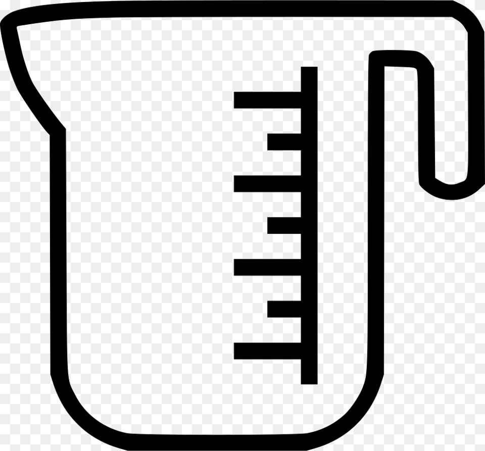 Water Measure Icon, Cup, Smoke Pipe, Measuring Cup Png Image