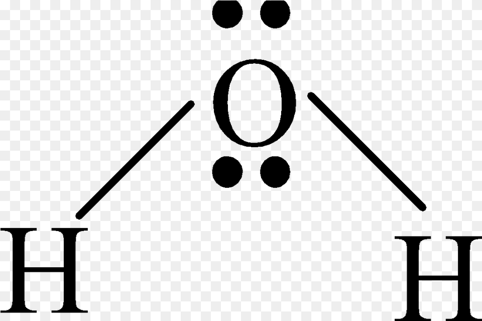 Water Molecule Has Vshaped Structure With Sp3 Hybridization Bacl2, Gray Png