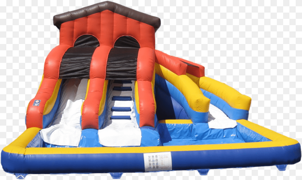 Water Park Front View Inflatable, Slide, Toy Png