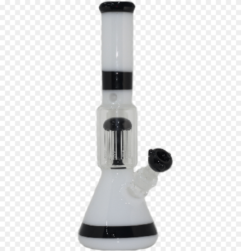 Water Pipe 16 Black And White Beaker Glass Bottle, Smoke Pipe, Appliance, Device, Electrical Device Free Transparent Png