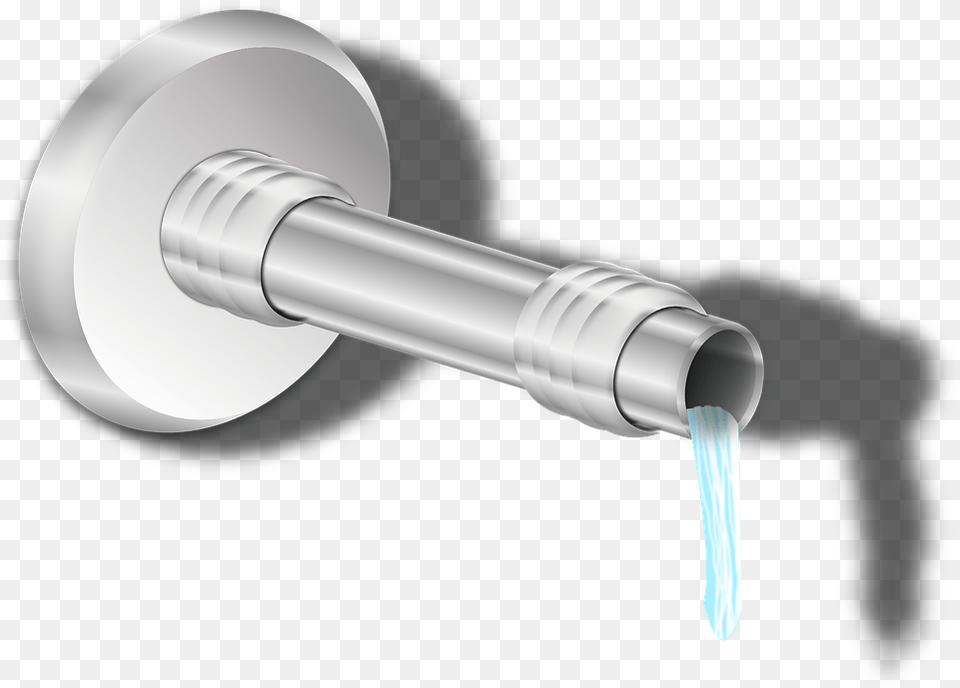 Water Pipe 3 Water Flow From Pipe, Sink, Sink Faucet Png Image