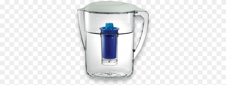 Water Pitcher With Reusable Cartridge Clear Genius Water Pitcher, Jug, Water Jug, Bottle, Shaker Png Image