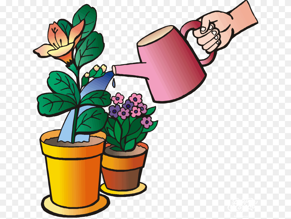 Water Plants Clip Art Please Water My Plants, Plant, Potted Plant, Cookware, Pot Free Transparent Png