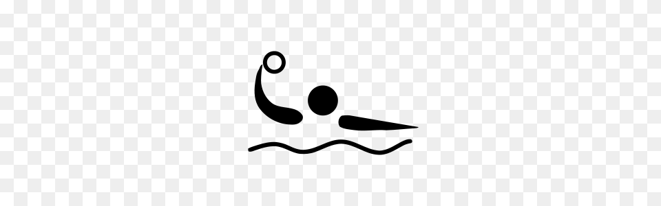 Water Polo Pictogram, Gray Png Image