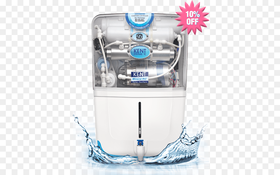 Water Purifier System For Home Bhopal Ro Sales Amp Services Kent Prime Tc Water Purifier, Machine Png Image