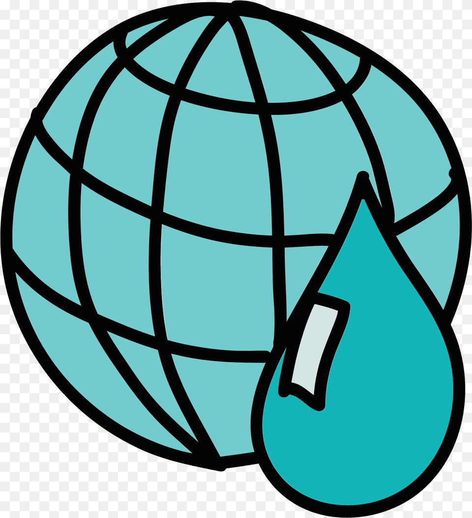 Water Resources Of The Earth Icon Worldwide Icon, Sphere, Astronomy, Outer Space Png