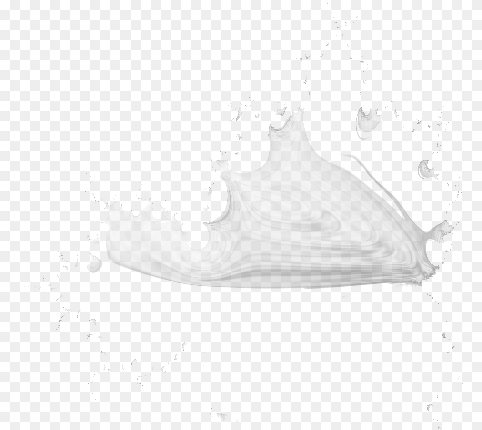 Water Ripple Effect Sketch, Adult, Bride, Female, Person Free Png Download
