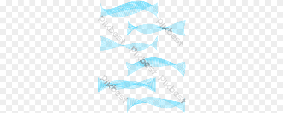 Water Ripple Templates Fishes, Accessories, Formal Wear, Tie, Animal Free Png Download