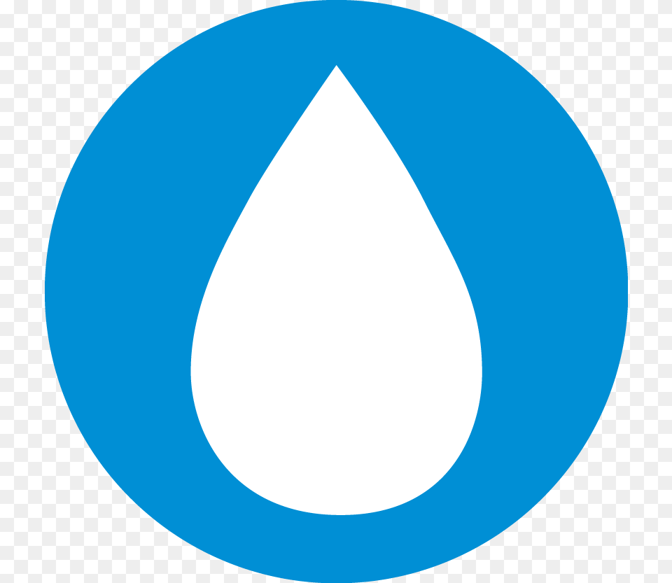 Water Services Blue Person Icon, Disk Free Png Download