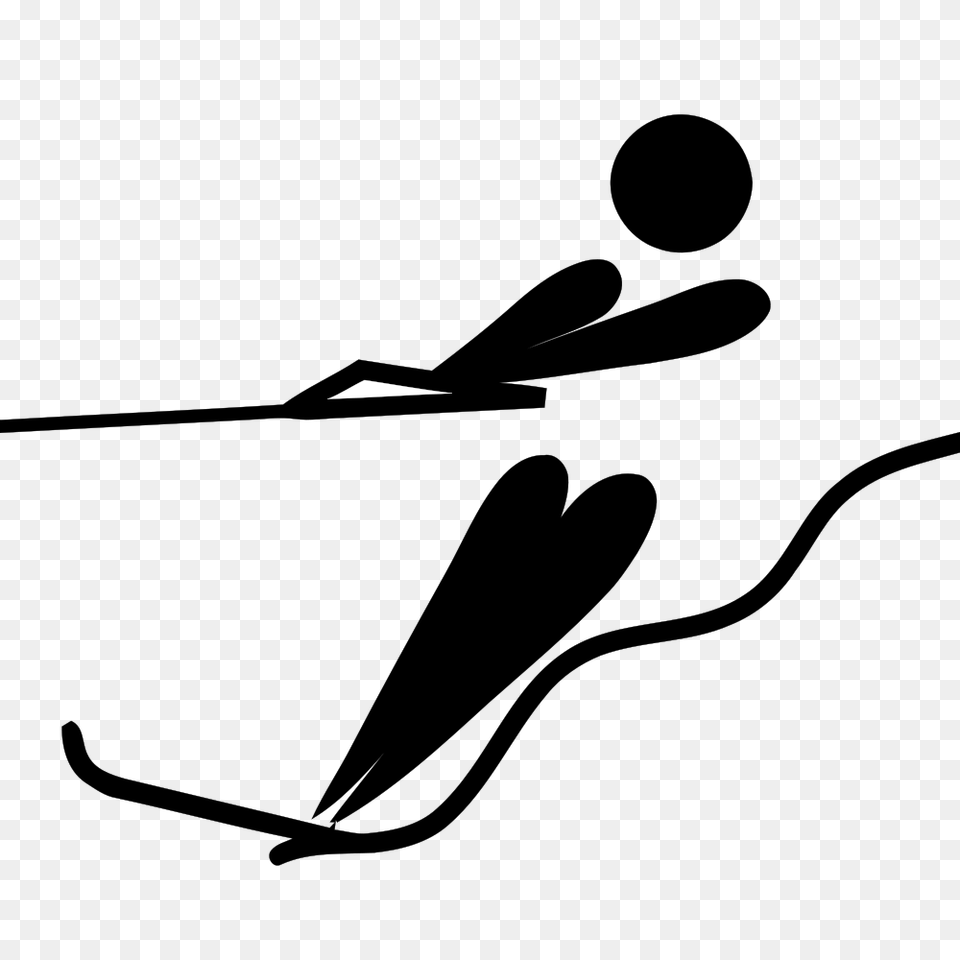 Water Skiing Pictogram Free Transparent Png