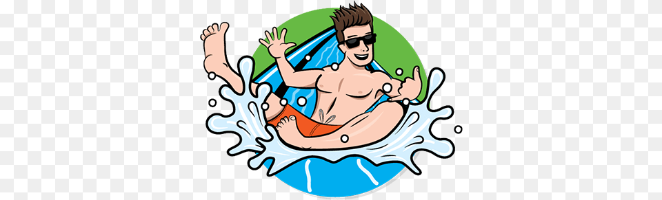 Water Slide Waterslide Clipart Download Clip Art, Water Sports, Swimming, Sport, Person Png Image