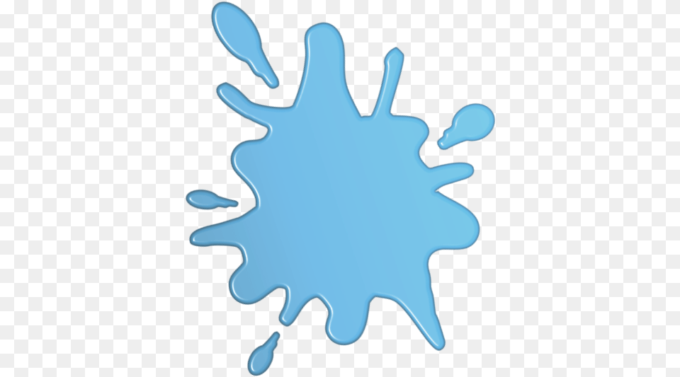Water Splash Clip Art Circle Full Light Blue Paint Splatter Clipart, Leaf, Plant, Outdoors, Nature Free Png Download