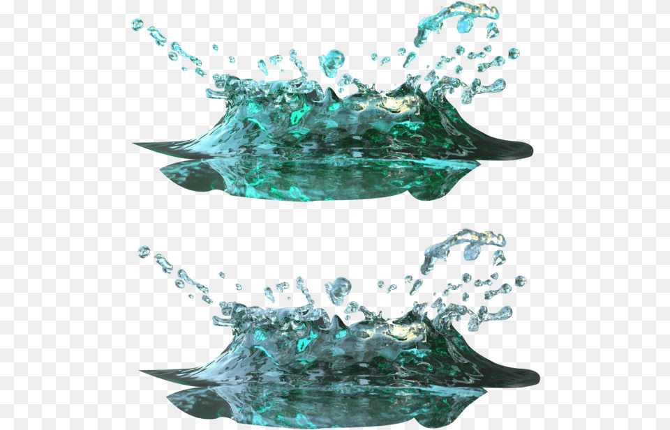 Water Splash Effects Color Splash Water Splash Water Drop, Droplet, Glass, Crystal, Gemstone Free Png Download