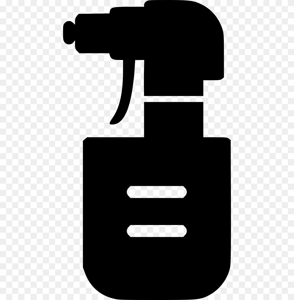Water Spray Bottle Spray Gun Hitam Putih, Device, Power Drill, Tool Free Transparent Png