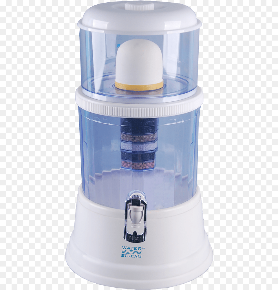 Water Stream Crystal Clear Desktop Juicer, Device, Bottle, Shaker, Appliance Free Png Download