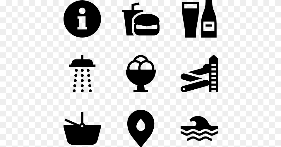 Water Symbol, Gray Free Png Download