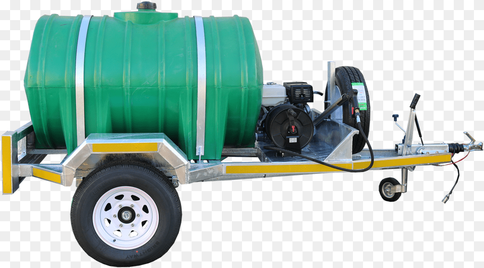 Water Tank 1000l Water Tank Trailer, Machine, Wheel, Car, Transportation Free Png