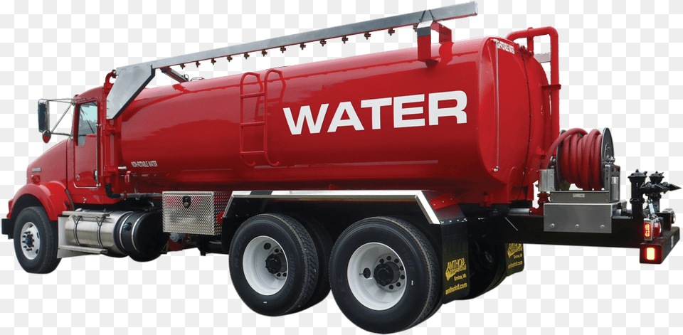 Water Tankers Truck Tank Trucks Amthor Water Tankers, Transportation, Vehicle, Machine, Wheel Free Transparent Png