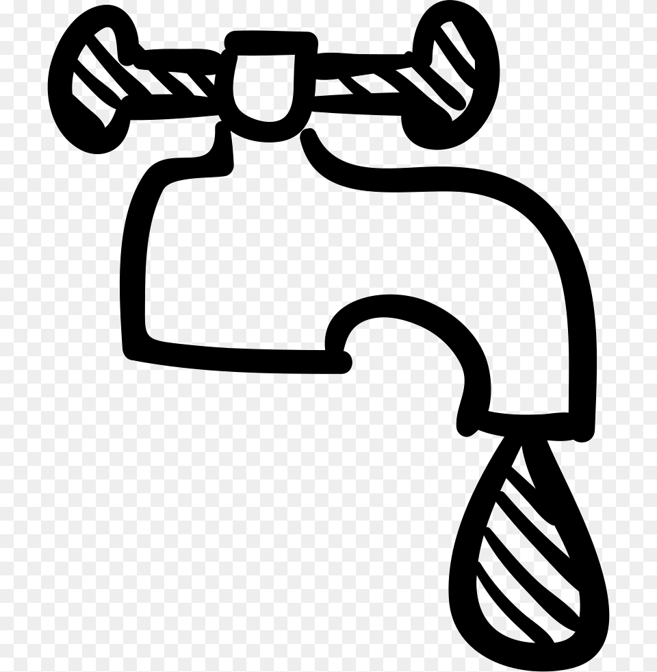 Water Tap Svg Faucet Drawing, Device, Grass, Lawn, Lawn Mower Free Transparent Png
