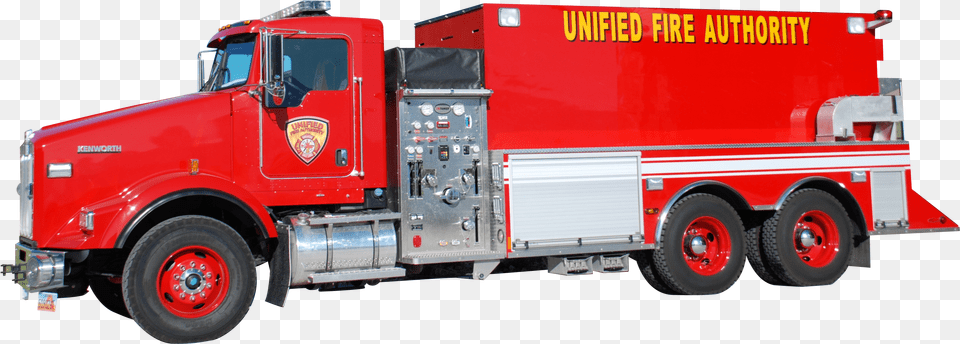 Water Tender Trailer Truck, Transportation, Vehicle, Fire Truck, Machine Free Png