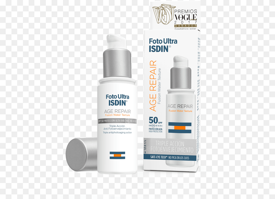 Water Texture Isdin Fotoultra Age Repair Transparent Isdin Age Repair, Bottle, Lotion, Cosmetics, Shaker Png